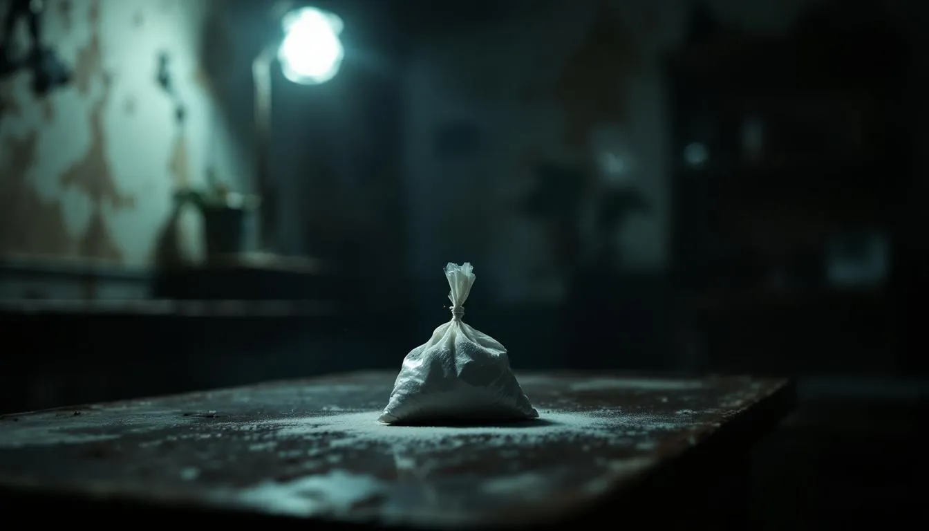 An image depicting crack cocaine and its identifying smell.