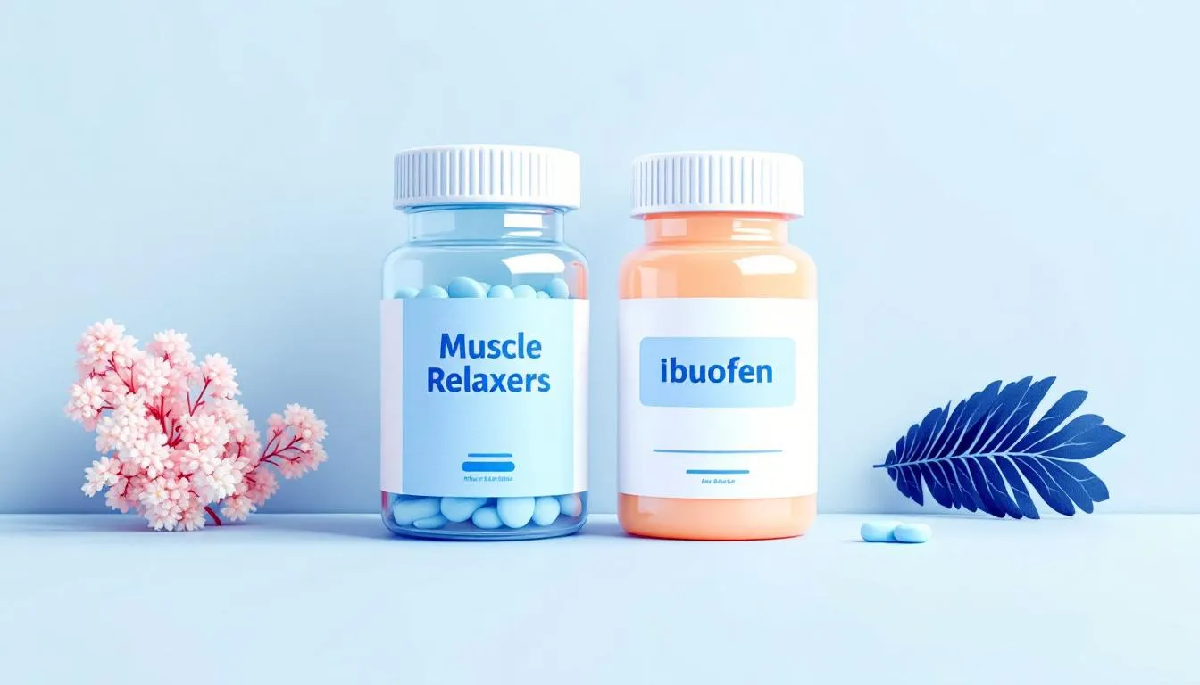An overview of muscle relaxers and ibuprofen for pain relief.