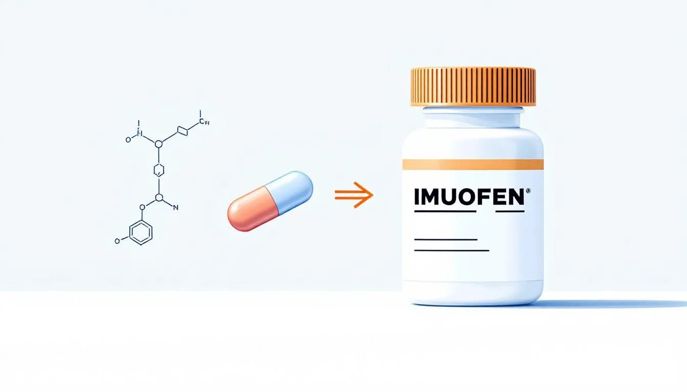 Illustration of the mechanism of combining muscle relaxers and ibuprofen.