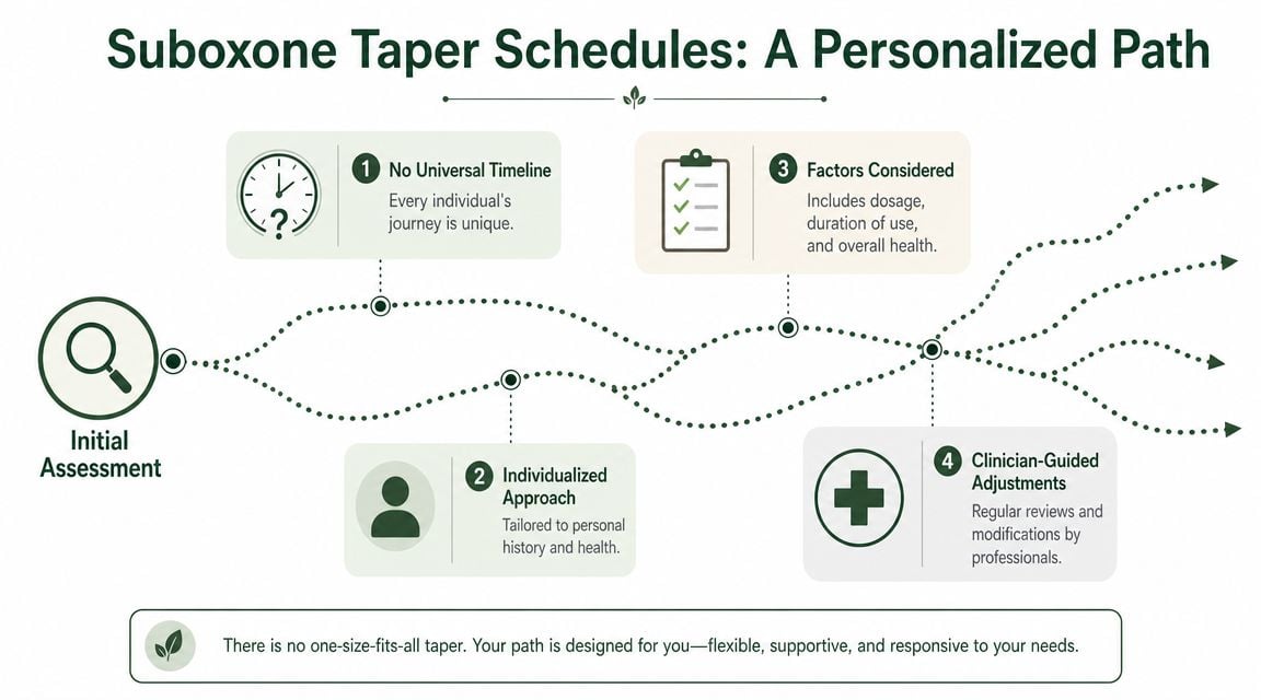 Understanding Suboxone Taper Schedules
