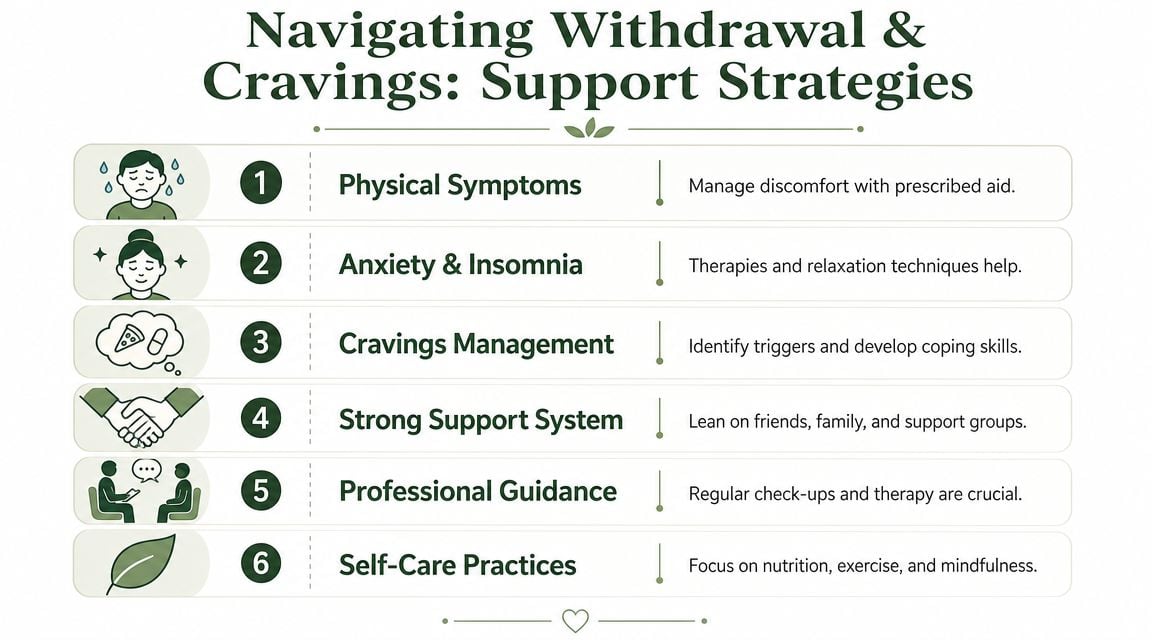 Managing Withdrawal Symptoms and Cravings